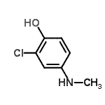 CAS#: 872811-26-2, 2-chloro-4-methylamino-phenol