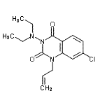 CAS#: 87296-66-0, 1-Allyl-7-chloro-3-(diethylamino)-2,4(1H,3H)-quinazolinedione