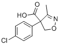 CAS#: 873000-74-9, 4-(4-Chlorophenyl)-3-methyl-4,5-dihydro-1,2-oxazole-4-carboxylic acid
