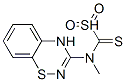 CAS#: 87344-00-1, Methyl 4H-1,2,4-Benzothiadiazin-3-Yl-Carbamodithioate-S,S-Dioxide