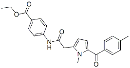 CAS#: 87344-11-4, Ethyl 4-[[2-[1-Methyl-5-(4-Methylbenzoyl)Pyrrol-2-Yl]Acetyl]Amino]Benzoate