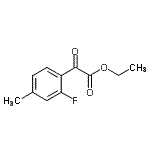CAS 登录号：873547-99-0， 乙基(2-氟-4-甲基苯基)(氧代)乙酸酯
