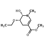 CAS#: 87386-50-3, Methyl (5S,6S)-5-ethoxy-6-hydroxy-1-methyl-1,4,5,6-tetrahydro-3-pyridinecarboxylate