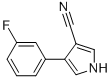 CAS#: 87388-09-8, 4-(3-Fluorophenyl)-1H-Pyrrole-3-Carbonitrile