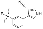 CAS 登录号：87388-15-6， 4-[3-(三氟甲基)苯基]-1H-吡咯-3-甲腈