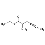 CAS 登录号：874108-41-5， 乙基2-氨基-4-己炔酸酯