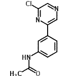 CAS#: 874143-25-6, N-[3-(6-Chloro-2-pyrazinyl)phenyl]acetamide