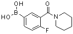 CAS#: 874219-30-4, [4-Fluoro-3-(1-piperidinylcarbonyl)phenyl]boronic acid