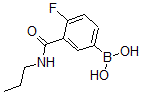 CAS#: 874219-32-6, B-[4-Fluoro-3-[(Propylamino)Carbonyl]Phenyl]-Boronic Acid