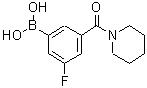 CAS#: 874219-43-9, [3-Fluoro-5-(1-piperidinylcarbonyl)phenyl]boronic acid