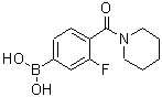 CAS#: 874289-10-8, [3-Fluoro-4-(1-piperidinylcarbonyl)phenyl]boronic acid