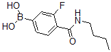 CAS 登录号：874289-17-5， B-[4-[(丁基氨基)羰基]-3-氟苯基]-硼酸