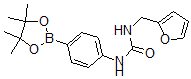 CAS 登录号:874297-85-5, 4-(3-糠基脲基)苯硼酸频哪醇酯