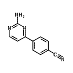 CAS#: 874774-26-2, 4-(2-Amino-4-pyrimidinyl)benzonitrile