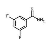 CAS#: 874791-10-3, 3,5-Difluorobenzenecarbothioamide