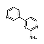 CAS#: 874792-15-1, 4-(2-Pyrazinyl)-2-pyrimidinamine