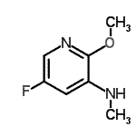 CAS#: 874823-00-4, 5-Fluoro-2-methoxy-N-methyl-3-pyridinamine