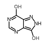 CAS 登录号：87499-14-7， 3-羟基-2,4-二氢-7H-吡唑并[4,3-d]嘧啶-7-酮