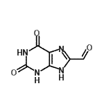 CAS#: 875220-62-5, 2,6-Dioxo-2,3,6,9-tetrahydro-1H-purine-8-carbaldehyde