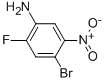 CAS 登录号：87547-06-6， 4-溴-2-氟-5-硝基苯胺