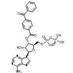 CAS#: 87550-03-6, 3'-O-(4-Benzoylbenzoyl)adenosine 5'-(trihydrogen diphosphate)
