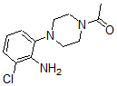 CAS 登录号：875576-30-0， 1-[4-(2-氨基-3-氯苯基)-1-哌嗪基]-乙酮