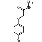 CAS#: 875621-88-8, 2-(4-Bromophenoxy)-N-methylacetamide