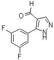 CAS#: 875664-59-8, 5-(3,5-Difluorophenyl)-1H-pyrazole-4-carbaldehyde
