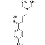 CAS#: 87588-66-7, 2-(Diethylamino)ethyl N-hydroxy-4-methylbenzenecarbimidothioate