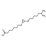 CAS#: 87590-99-6, 8-[(1R,2S)-2-(7-Methyloctyl)cyclopropyl]octanoic acid