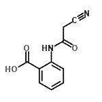 CAS#: 87613-40-9, 2-[(Cyanoacetyl)amino]benzoic acid