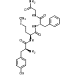 CAS 登录号：87619-62-3， L-酪氨酰-L-蛋氨酰-L-苯基丙氨酰甘氨酰胺