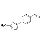CAS#: 876316-27-7, 4-(3-Methyl-1,2,4-oxadiazol-5-yl)benzaldehyde