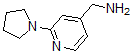 CAS#: 876316-38-0, 2-(1-Pyrrolidinyl)-4-Pyridinemethanamine