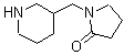 CAS#: 876709-32-9, 1-(3-Piperidinylmethyl)-2-pyrrolidinone