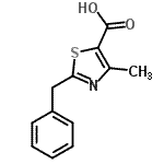 CAS#: 876715-98-9, 2-Benzyl-4-methyl-1,3-thiazole-5-carboxylic acid