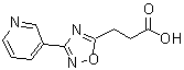 CAS 登录号：876716-11-9， 3-[3-(3-吡啶基)-1,2,4-恶二唑-5-基]丙酸