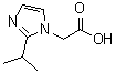CAS#: 876717-08-7, (2-Isopropyl-1H-imidazol-1-yl)acetic acid