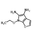 CAS#: 877397-09-6, 6-Ethoxy-6H-furo[2,3-b]pyrrole-4,5-diamine