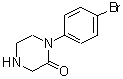 CAS#: 877679-22-6, 1-(4-bromophenyl)piperazin-2-one