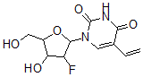 CAS 登录号：87782-49-8， 1-(2-脱氧-(2-氟阿拉伯糖呋喃基))-5-乙烯基尿嘧啶