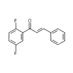 CAS#: 877862-83-4, (E)-1-(2,5-difluorophenyl)-3-phenyl-prop-2-en-1-one