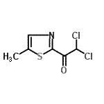 CAS#: 87830-83-9, 2,2-Dichloro-1-(5-methyl-1,3-thiazol-2-yl)ethanone