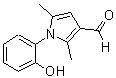 CAS 登录号：878424-18-1， 1-(2-羟基苯基)-2,5-二甲基-1H-吡咯-3-甲醛