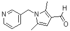 CAS#: 878424-30-7, 2,5-Dimethyl-1-(3-pyridinylmethyl)-1H-pyrrole-3-carbaldehyde