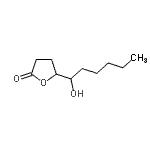 CAS#: 87877-77-8, 5-(1-Hydroxyhexyl)dihydro-2(3H)-furanone