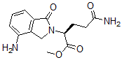 CAS#: 878782-79-7, (alphaS)-4-Amino-alpha-(3-Amino-3-Oxopropyl)-1,3-Dihydro-1-Oxo-2H-Isoindole-2-Acetic Acid Methyl Ester