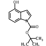 CAS#: 879093-22-8, 2-Methyl-2-propanyl 4-hydroxy-1H-indole-1-carboxylate