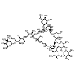 CAS#: 87912-51-4, (1R,3R,4S,7R,9S,11E,15S,17E,19S,20R,21S,23R,24S,25R,29S,30R)-15-[(E,1R,2S,5R,6S,7S,8R)-8-[(2R,4S,5S,6S)-4-amino-5-hydroxy-4,6-dimethyl-tetrahydropyran-2-yl]oxy-5-ethyl-2,6-dihydroxy-1,7-dimethyl-undec-3-enyl]-3-[(2R,3R,4S,5R,6R)-4-[(2S,4R,5S,6R)-4-amino-5-hydroxy-6-methyl-tetrahydropyran-2-yl]oxy-5-hydroxy-6-methyl-3-[(2S,3R,4S,5S,6R)-3,4,5-trihydroxy-6-methyl-tetrahydropyran-2-yl]oxy-tetrahydropyran-2-yl]oxy-12-ethyl-1,7,9,19,23,25,29,30-octahydroxy-4,18,20,24-tetramethyl-21-[(2R,3S,4S,5S,6R)-3,4,5-trihydroxy-6-(hydroxymethyl)tetrahydropyran-2-yl]oxy-14,31-dioxabicyclo[25.3.1]hentriaconta-11,17-dien-13-one