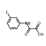 CAS#: 87967-27-9, [(3-Fluorophenyl)amino](oxo)acetic acid